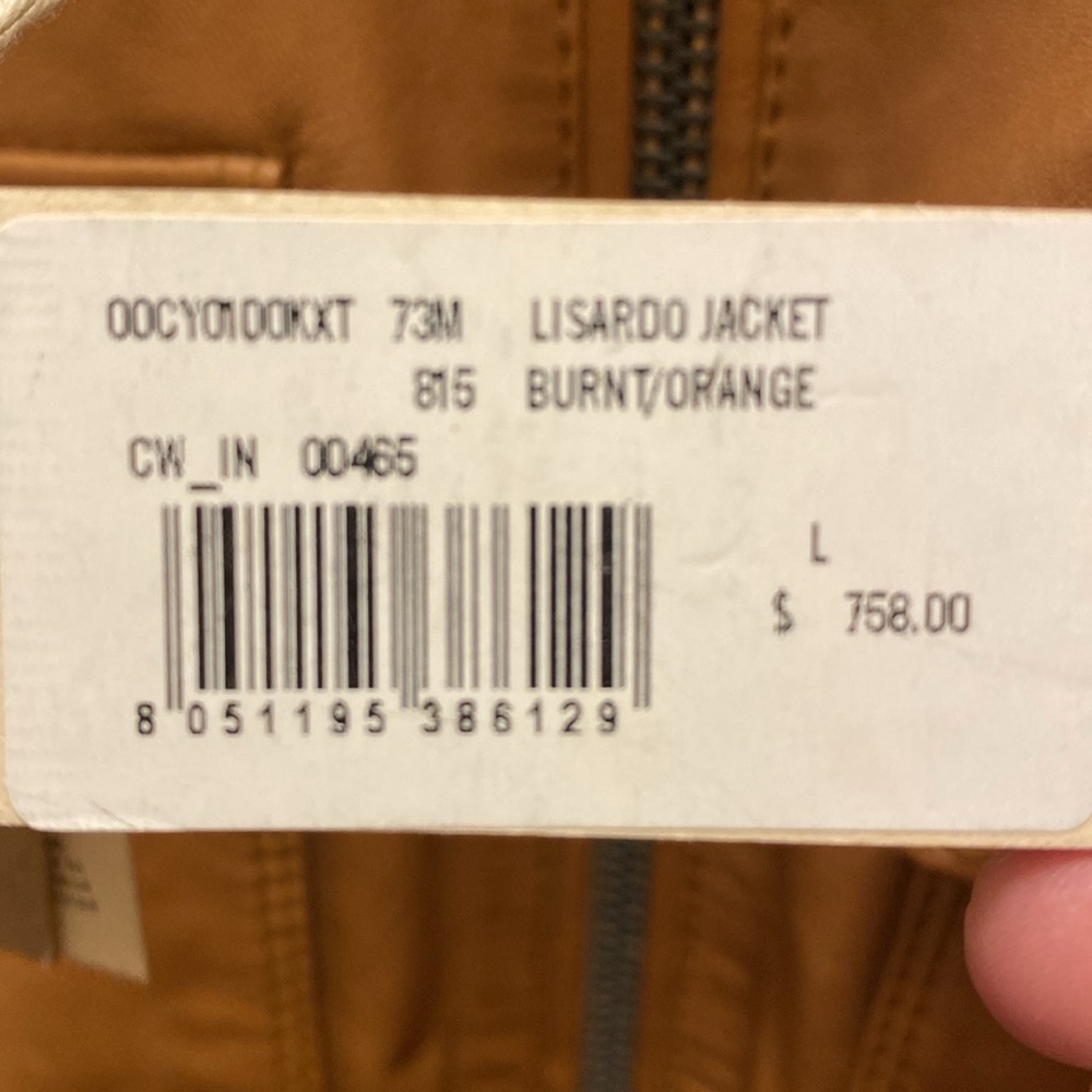 Diesel Lisardo jacket (Large) Burnt Orange
New with tags - Picture 16 of 16